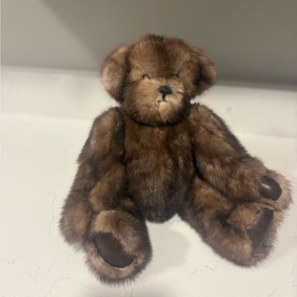 Brown mink Teddy Bear